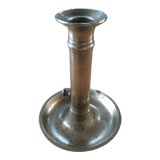 Brass candlestick with pusher