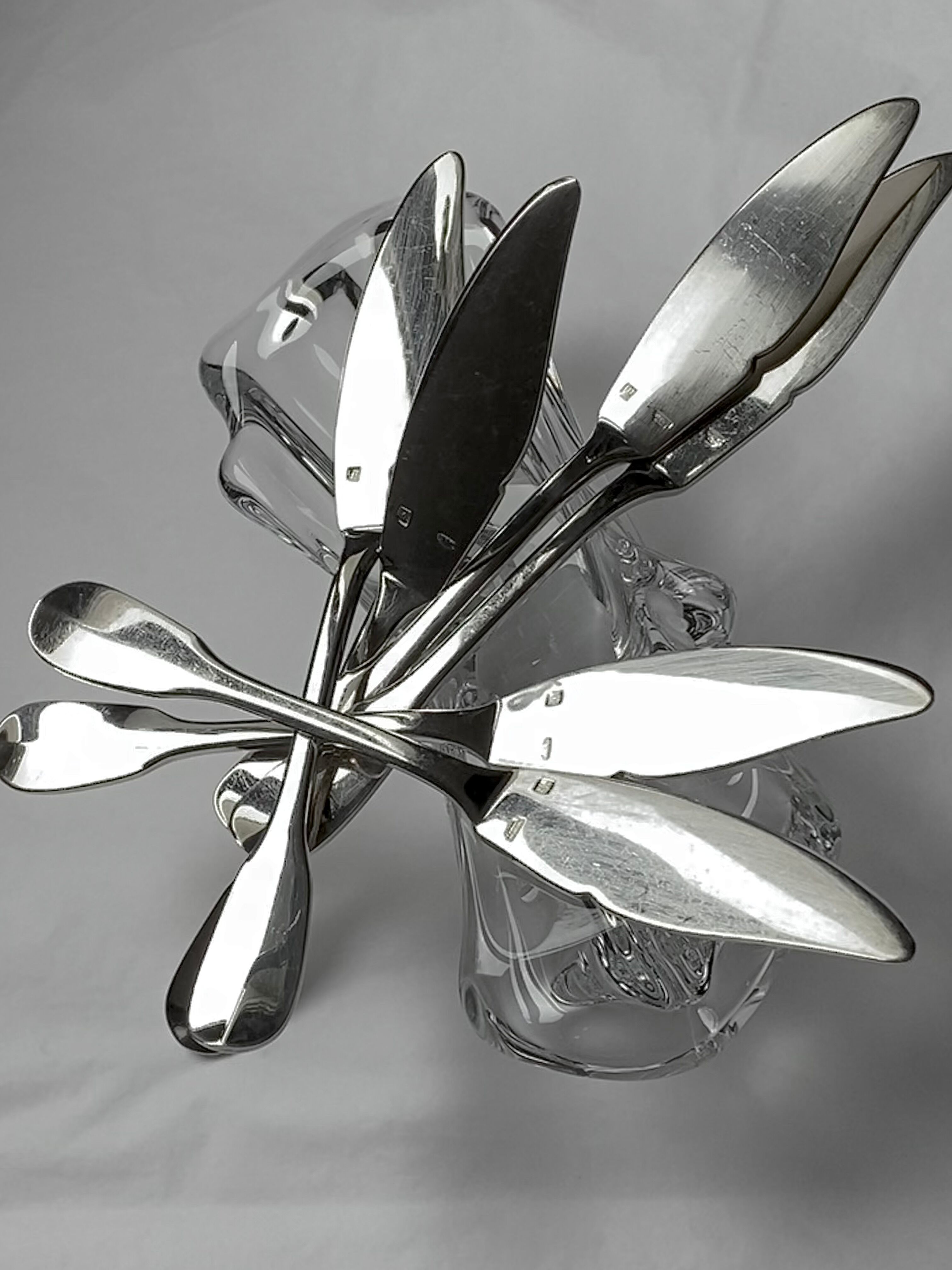 Puiforcat Hermes set of 6 fish knives