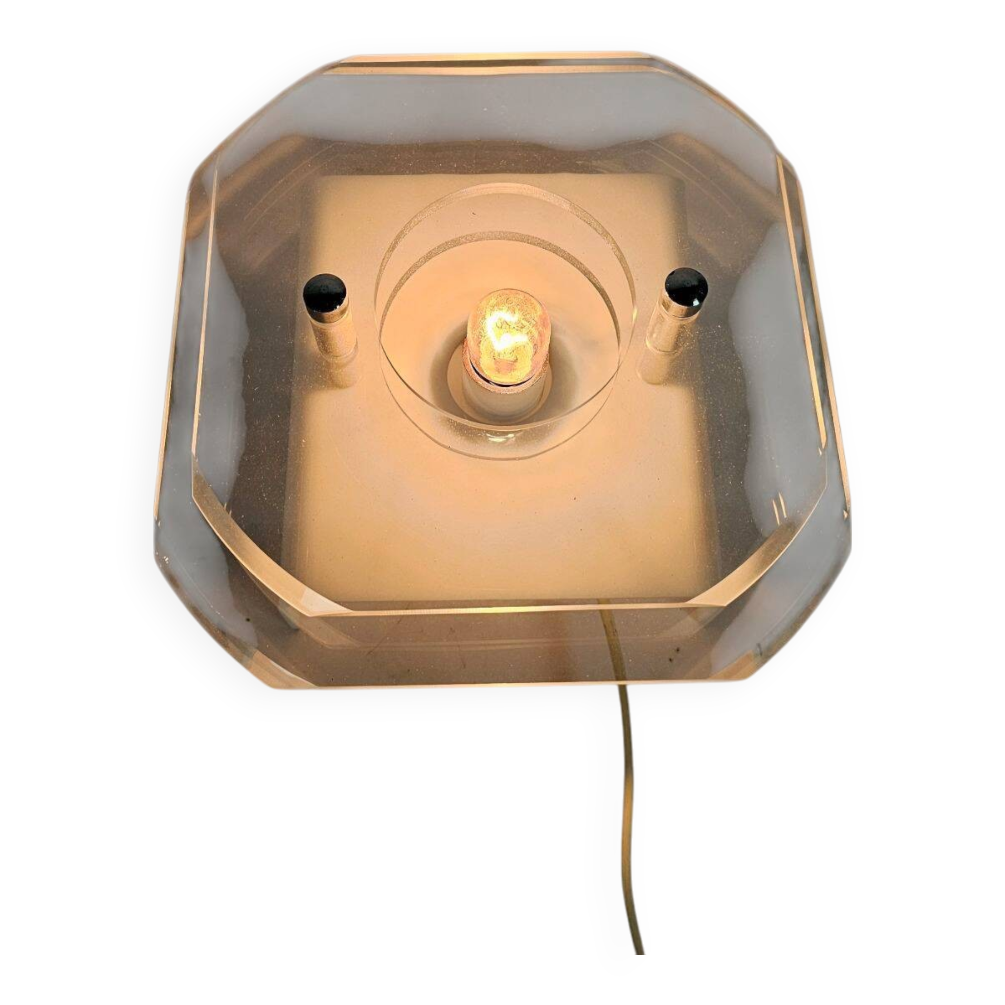 Herda Verlichting BV - Space Age - wall lamp - acrylic - plexiglass - 70s