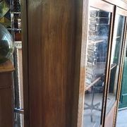 Display cabinet louis xvi style 2 doors in walnut