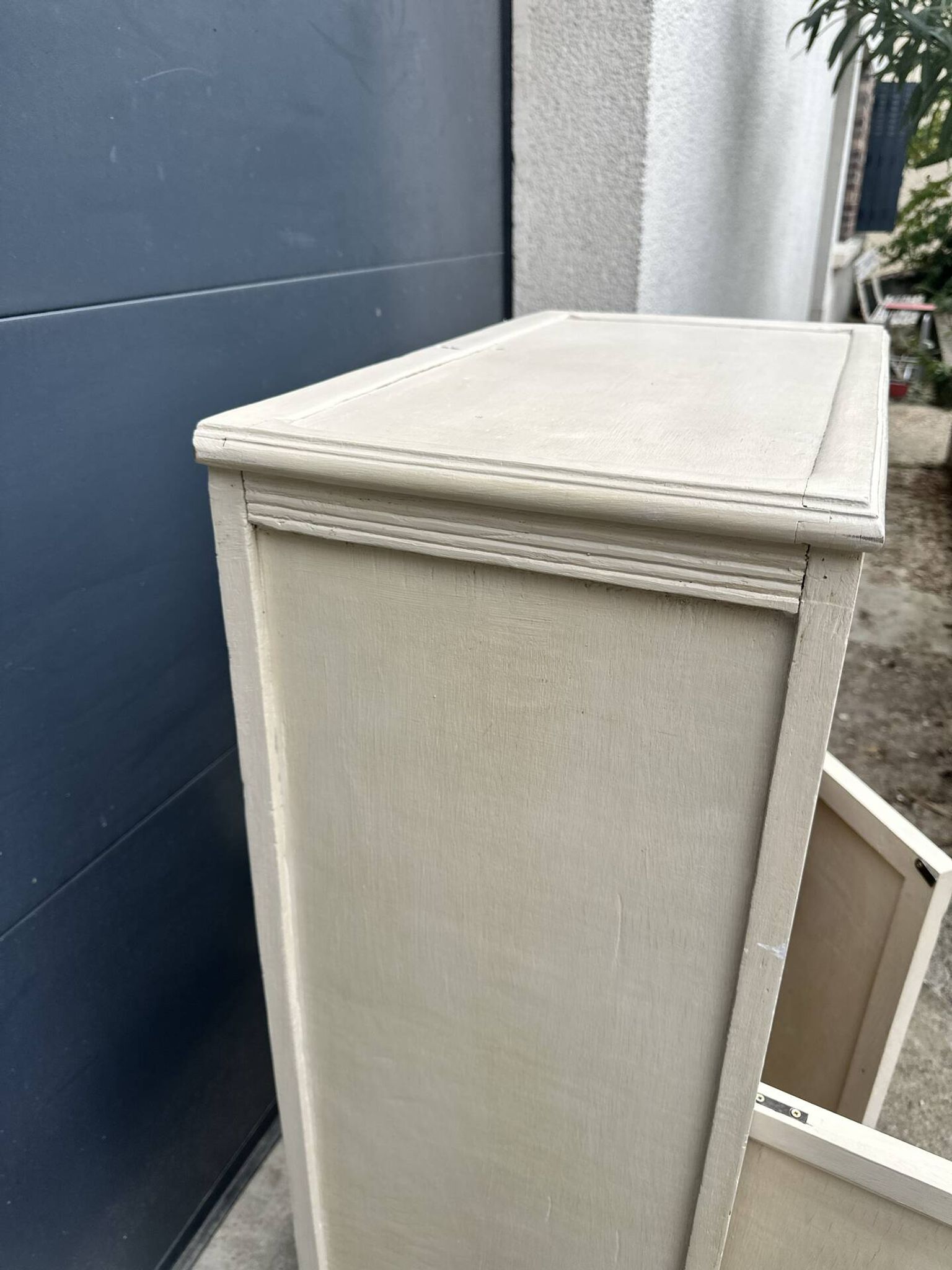 Small antique display cabinet
