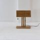 Lampe de bureau moderne en rotin BP