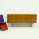 Buffet minimaliste en hêtre du milieu du siècle, années 1970