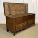 Louis XV 19th-century chest in chestnut with 2 drawers.