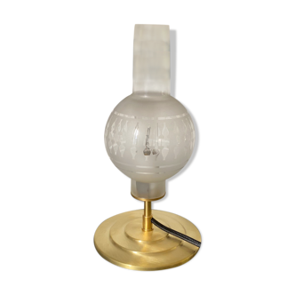 Aladdin, brass lamp and old glassware