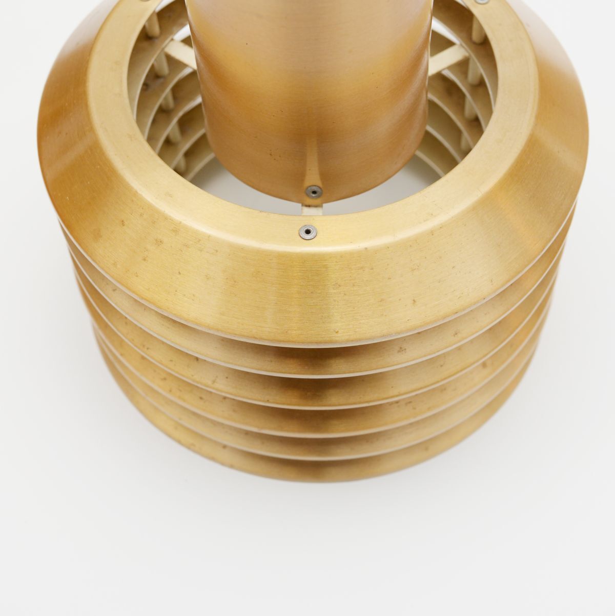 Danish pendant lamp in golden brass 60