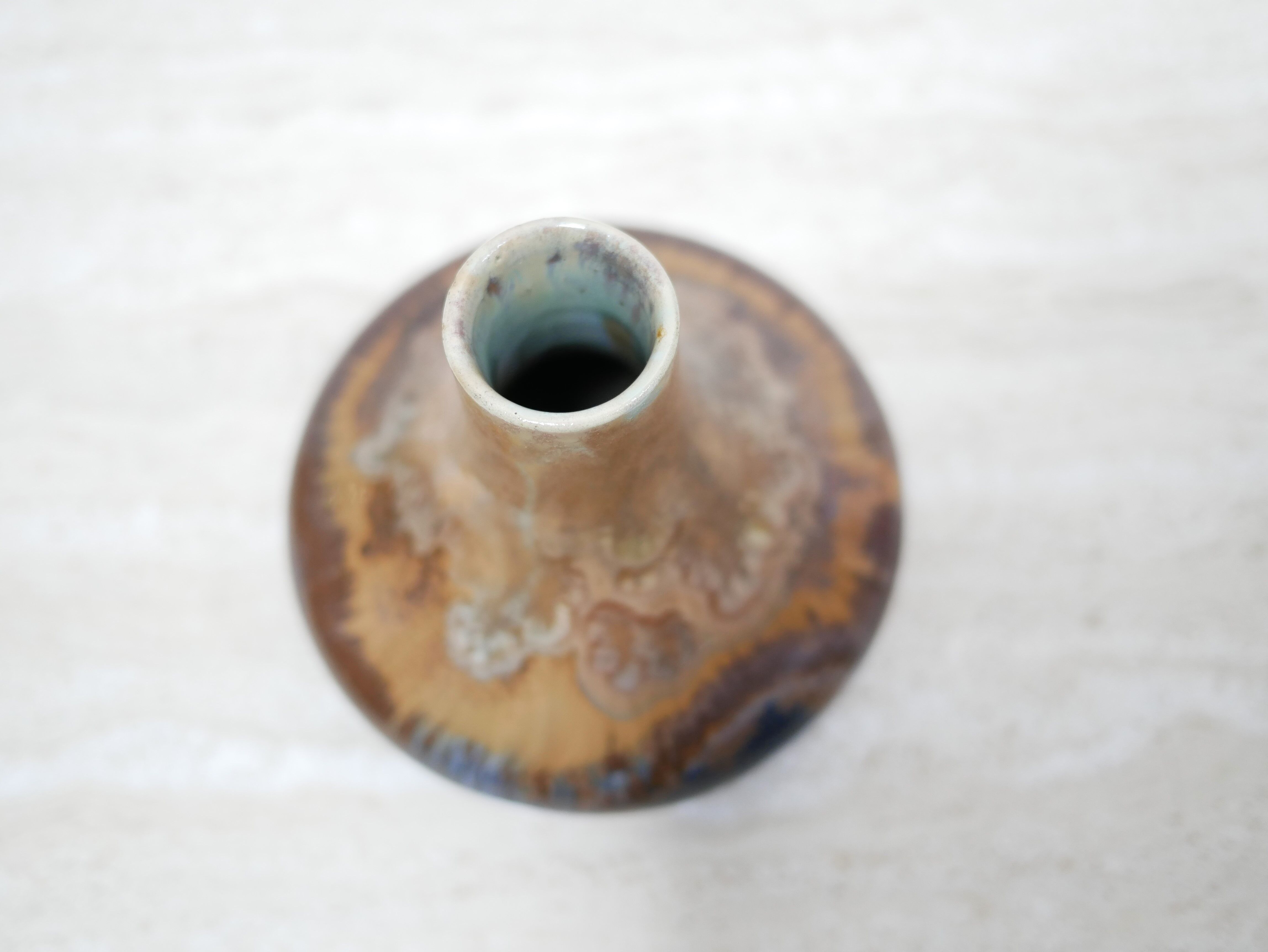 Sandstone vase by Alfred Renoleau