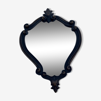 Miroir  en laiton style LXV vintage