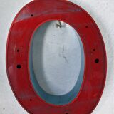 Letter to sign Plexiglas 'blue' (O)