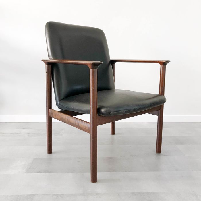 Cor Bontenbal rosewood armchair for Fristho