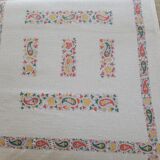 Cashmere pattern tablecloth - vintage
