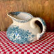 Chubby toilet bowl Jardinière Longwy 1900s