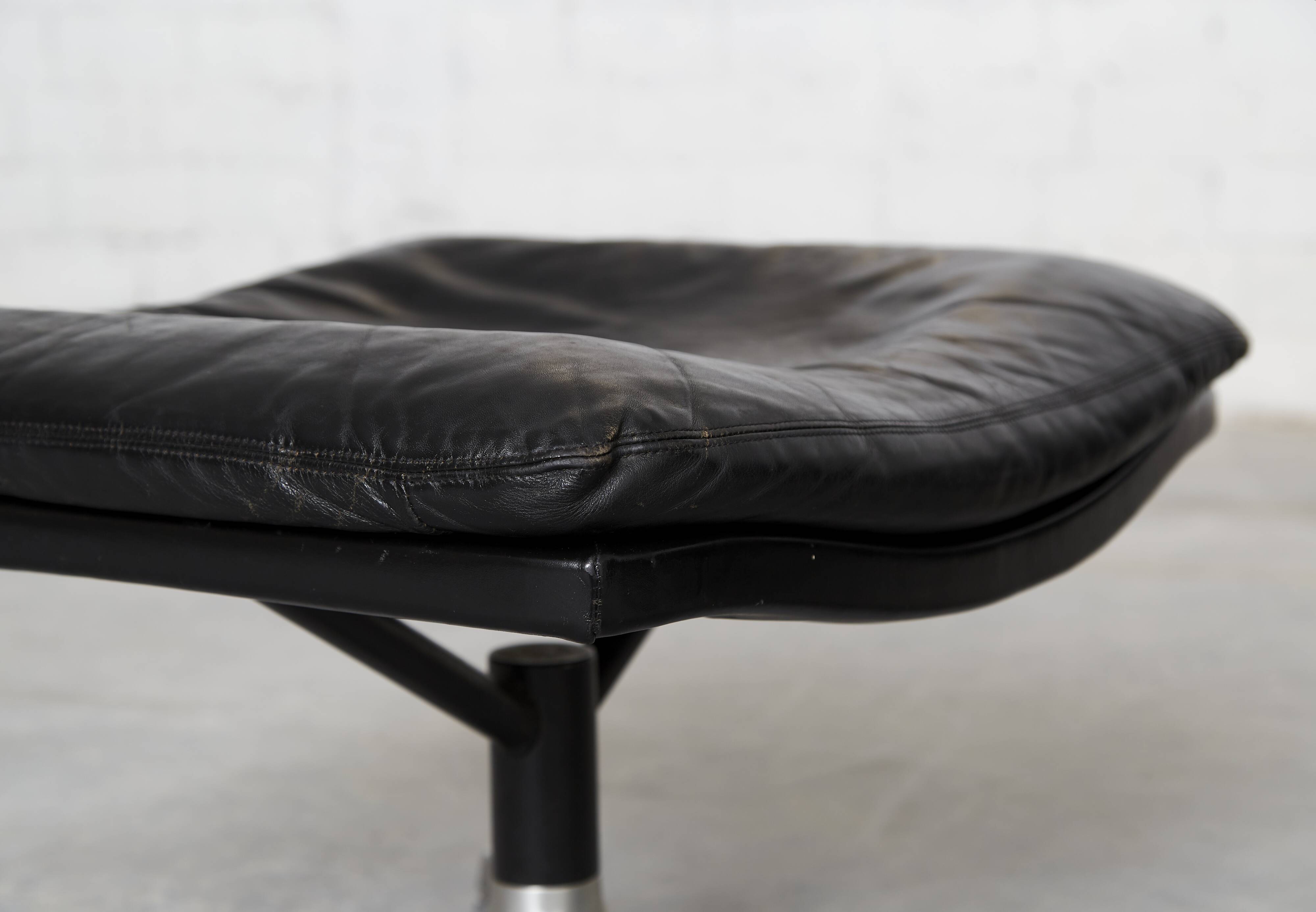 Vintage Lounge Chair & Ottoman by André Vandenbeuck for Strässle