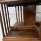 20th Century Mahogany Revolving Bookcase with Marquetry Top