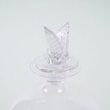 Glass carafe, Italian design, 1970s, manufactured in Italy