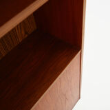 Bookcase with bar Scandinavian design 1980s