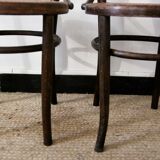 Canned bistro chairs