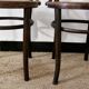 Canned bistro chairs