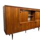 XL vintage wooden buffet / wall unit / midboard