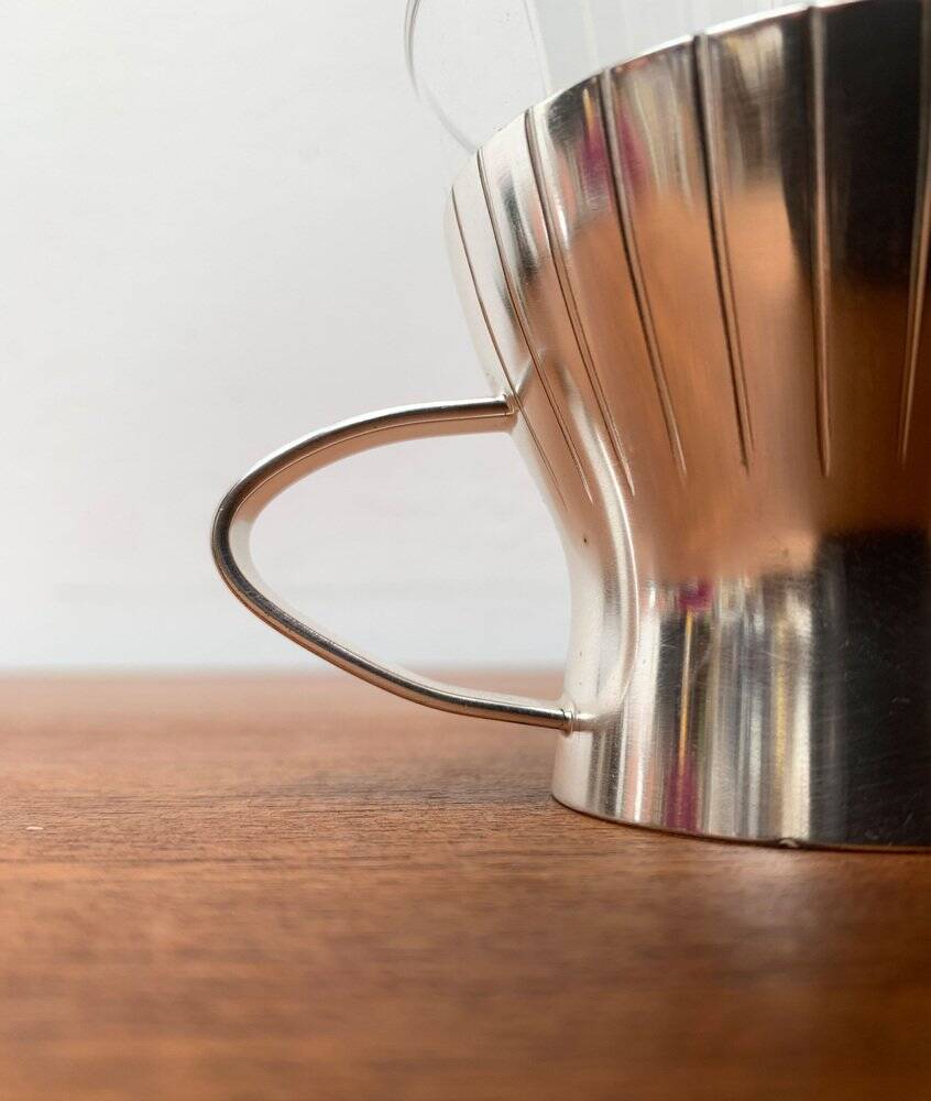 Mid-century German tea glasses by WMF, 1960s, set of 6.