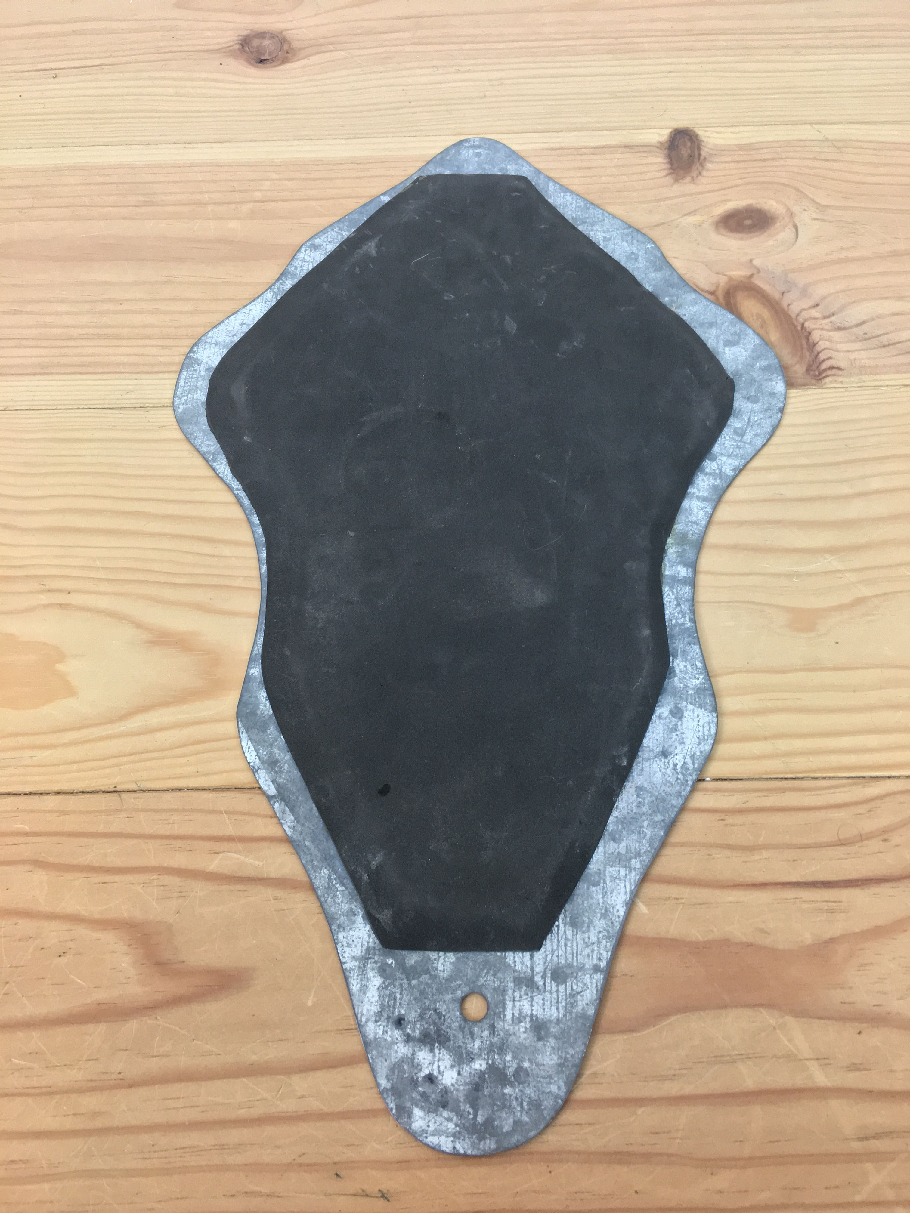 Mirror deco in galva 48 x 27 cm, industrial style