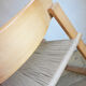 Fauteuil bois et corde