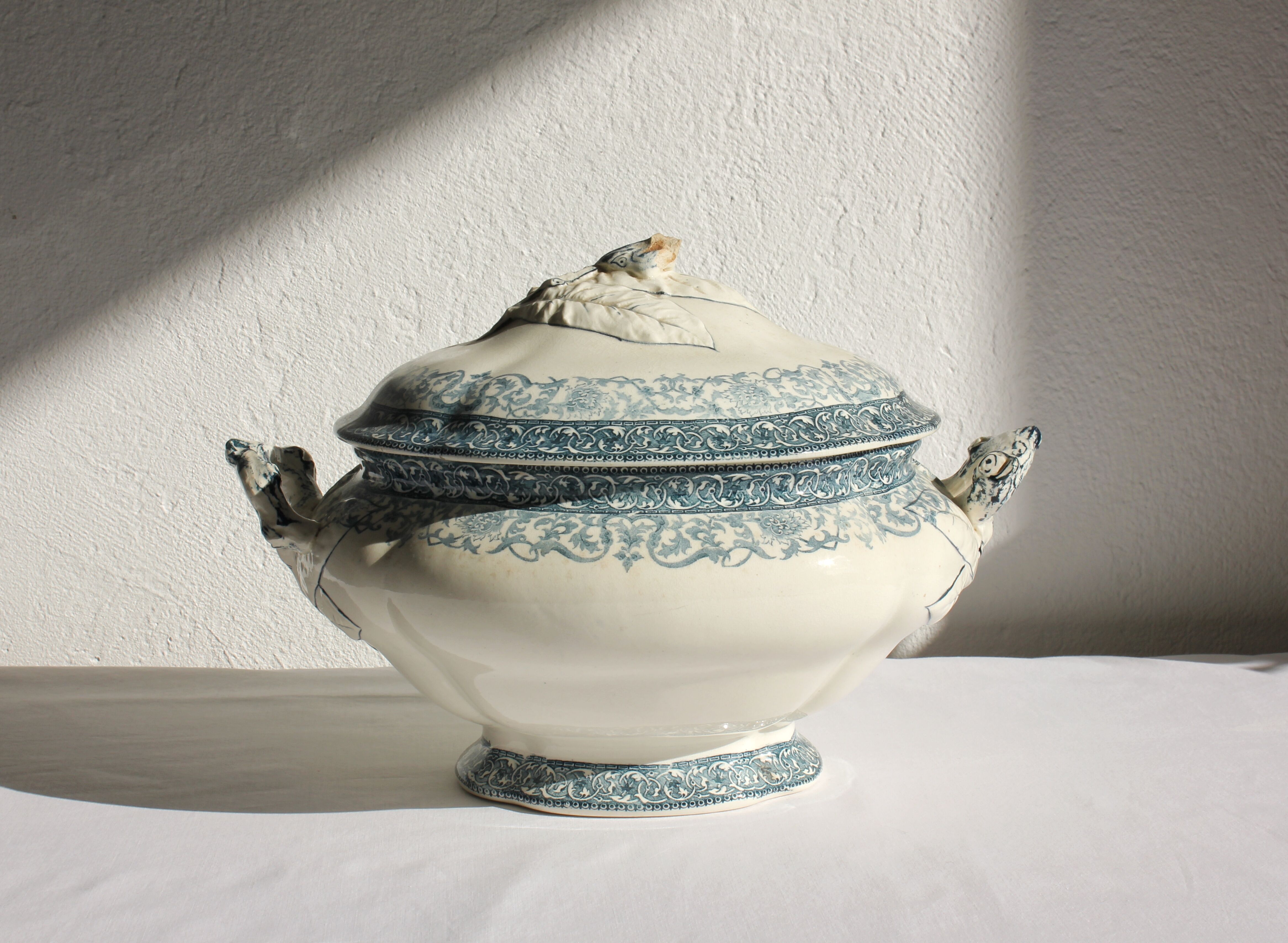 Soup iron earth model "Sully" Choisy-le-Roi