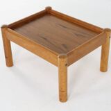 Mid century teak danish footstool domino mobler