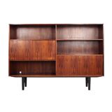 Bibliothèque, buffet danois en palissandre, années 1970