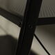 Postmodern freestanding perforated steel shelving unit 1980s