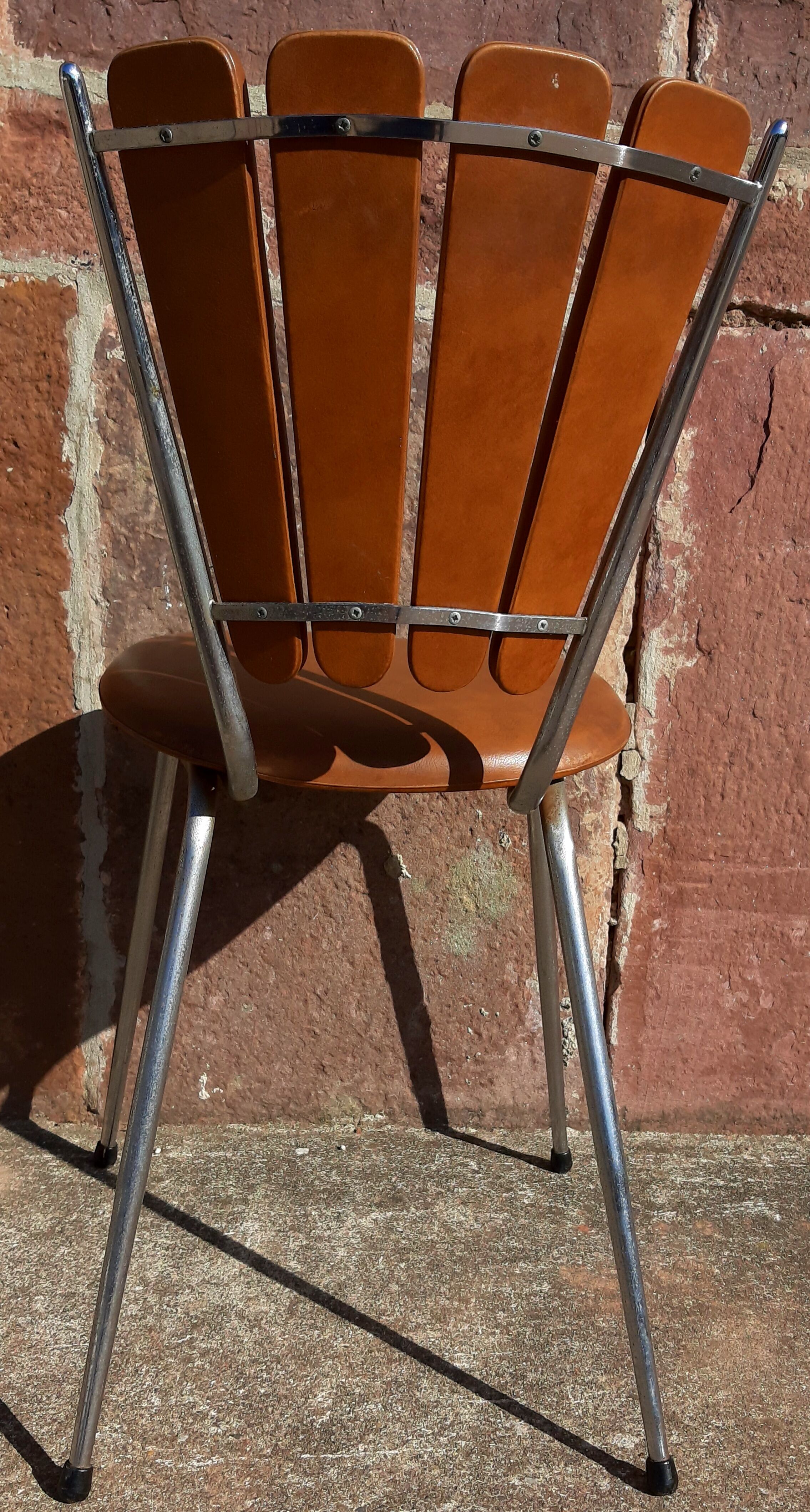Lot de 6 chaises "pétale" de Soudéxvinyl