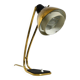 Rare large Mid Century Modern brass table lamp with beautiful patina
