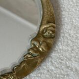 Napoleon III hand mirror in bronze