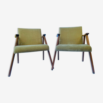 Set of two vintage armchairs, 1960s