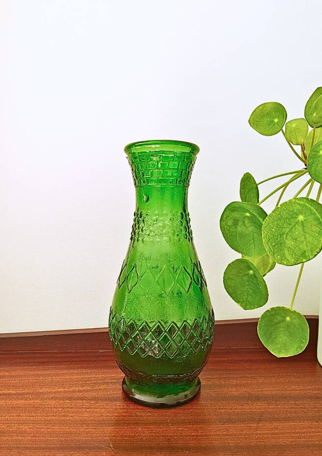 Empoli Green Vintage Vase Italy