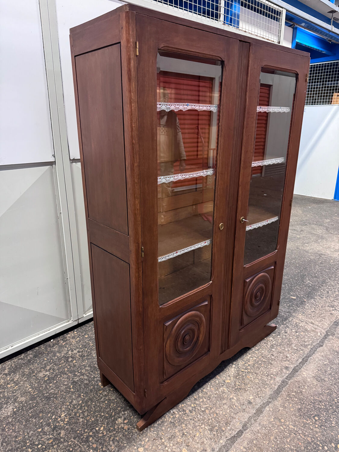Art Deco display cabinet bookshelf