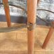 Set of 3 Spanish bar stools