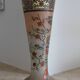Legras glass cornet vase, "Spring" model (1900 - 1910)