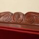 18th Century French Hand Carved Mahogany Upholstered Sofa in the style of George Jacob