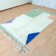 Handwoven wool rug