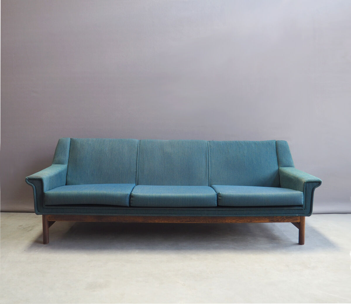 Danish design rosewood 3-seater sofa Brdr Andersen