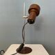 Lampe de bureau space age ajustable marron