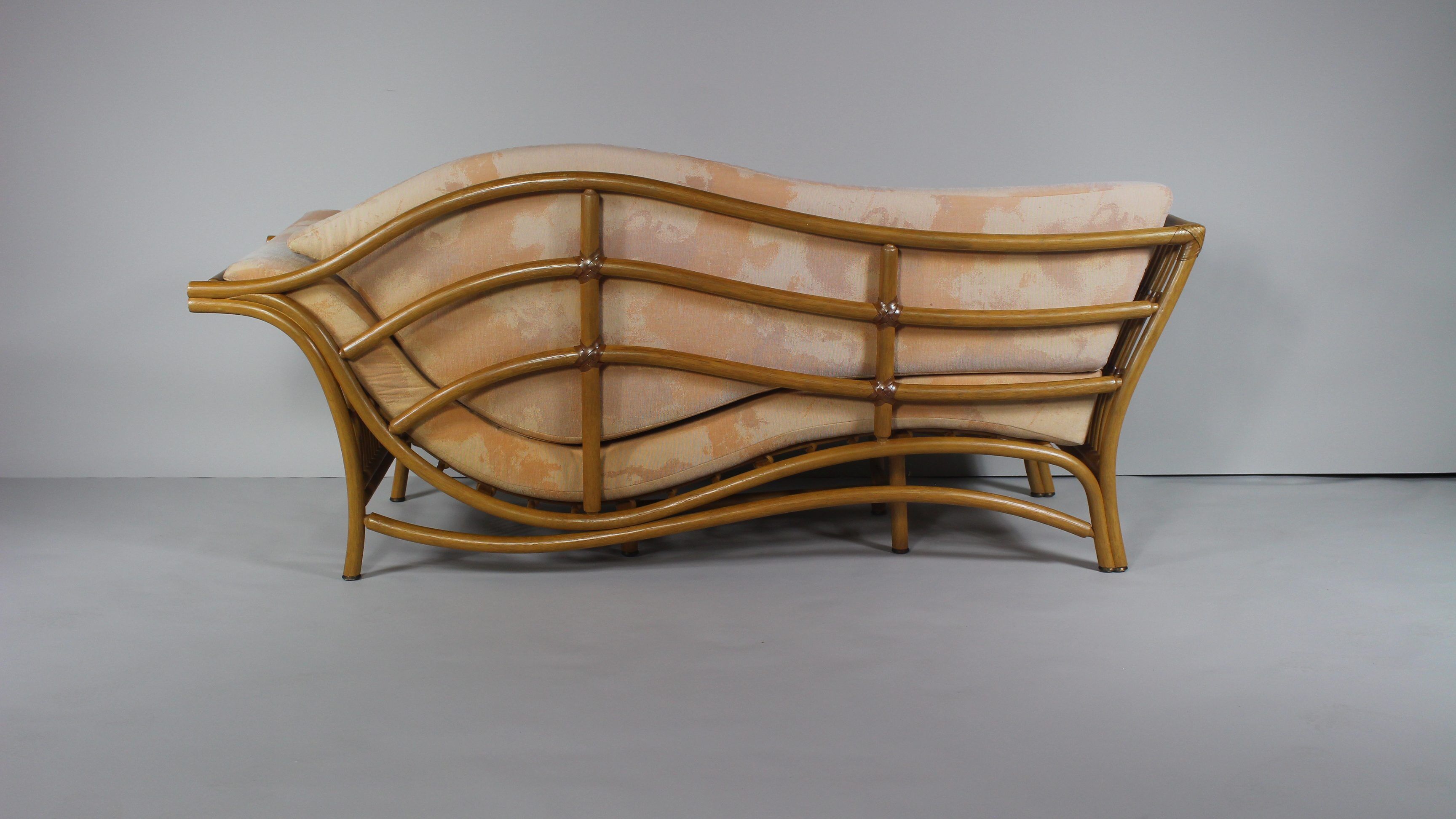 Vintage bamboo sofa or daybed