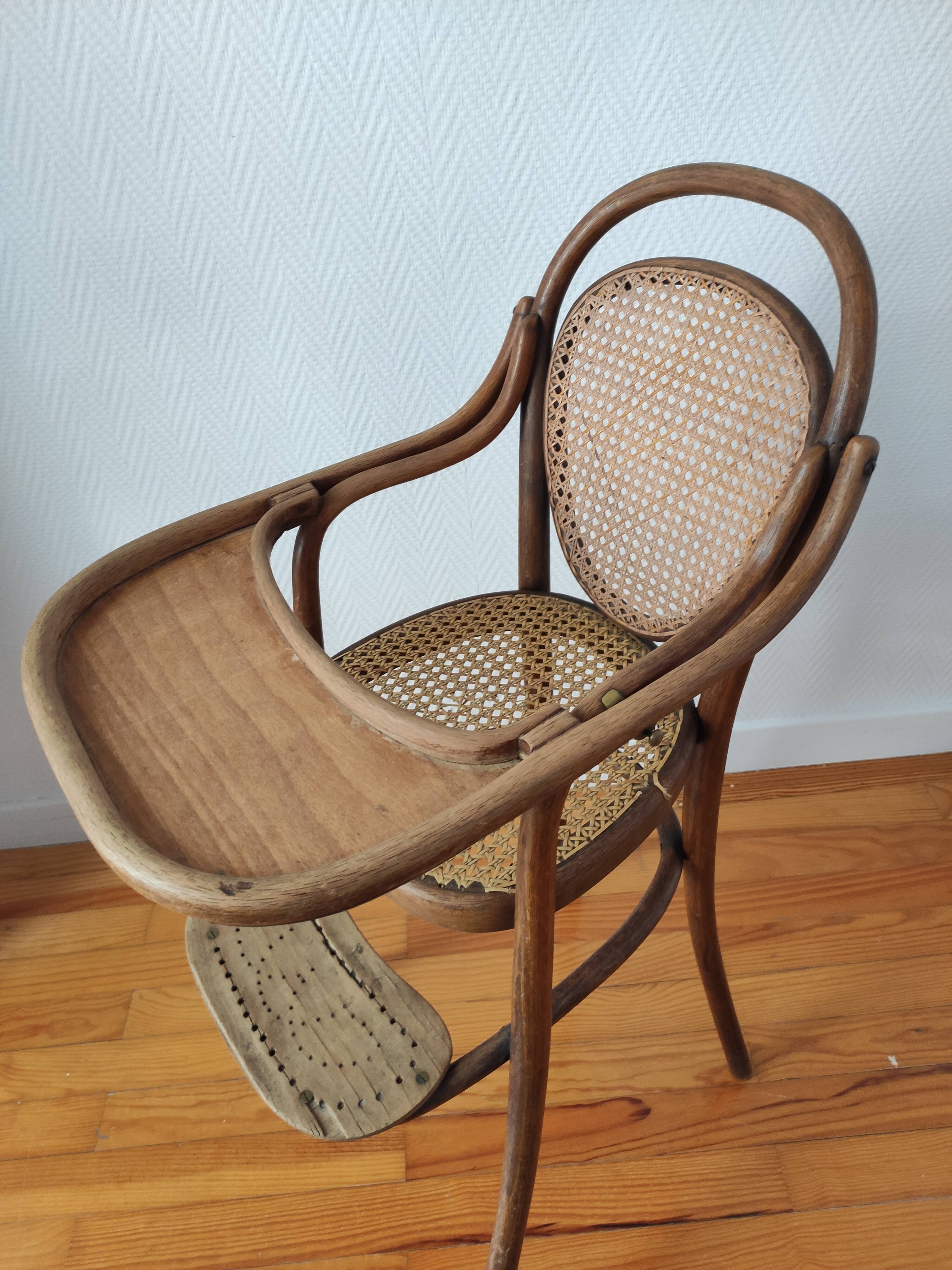 High chair baby Thonet