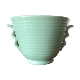 Pot cover vase Villeroy Boch art deco