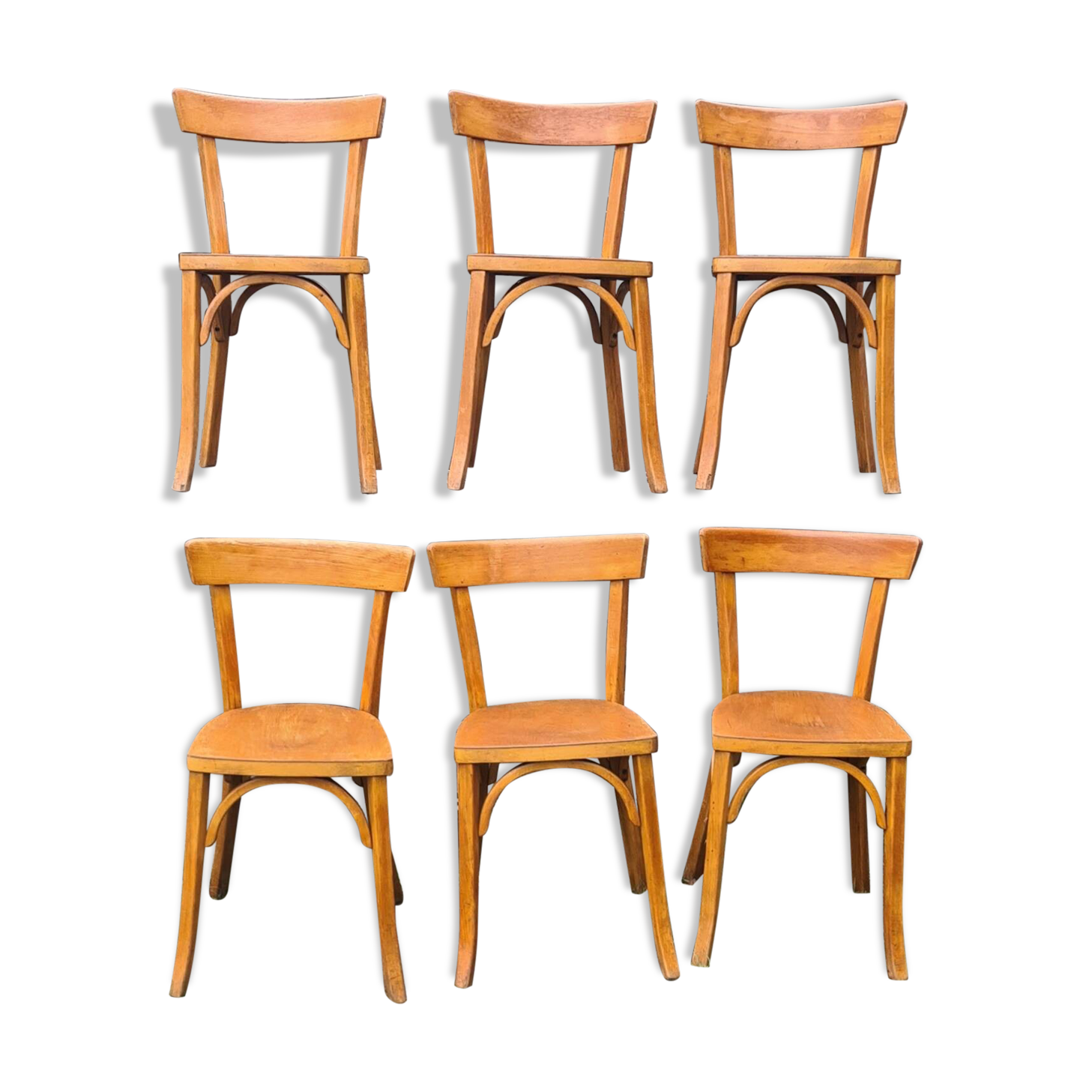 Set of 6 Luterma "bistro" chairs