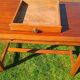 Table de ferme ancienne en bois – authenticité & charme rustique