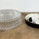 Vintage Glass Wall or Ceiling Light from Napako, 1970s