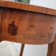 Louis xv style marquetry table Chinese scene