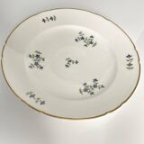 Porcelain plate from the Duke of Angoulême | Cornflower floral motif